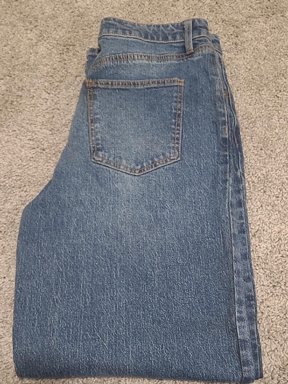 BCBGeneration Men's Blue Relaxed Denim Jeans